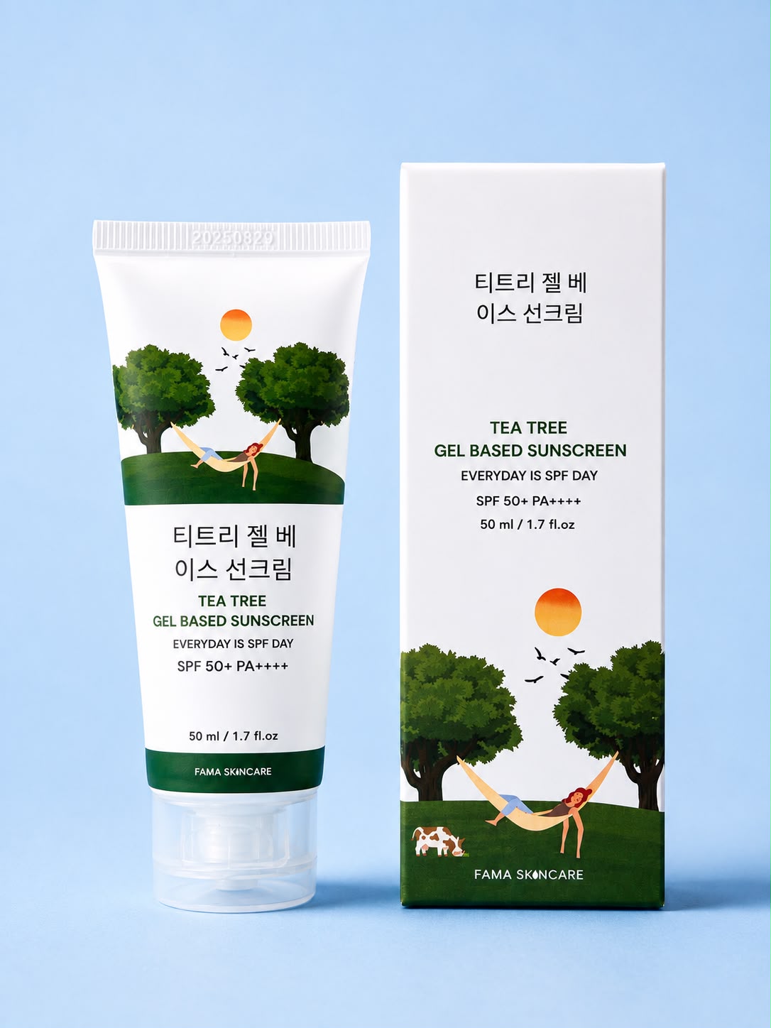 Tea Tree Gel Based Sunscreen 50+ SPF